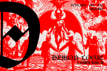 Demon Logic Compendium Vol 01, an Object Graphic by BeNone Designs