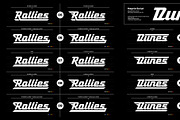Magnie – Indie Rock Display Font, a Script Font by Spencer & Sons Co. (Thumbnail 3 of 17)