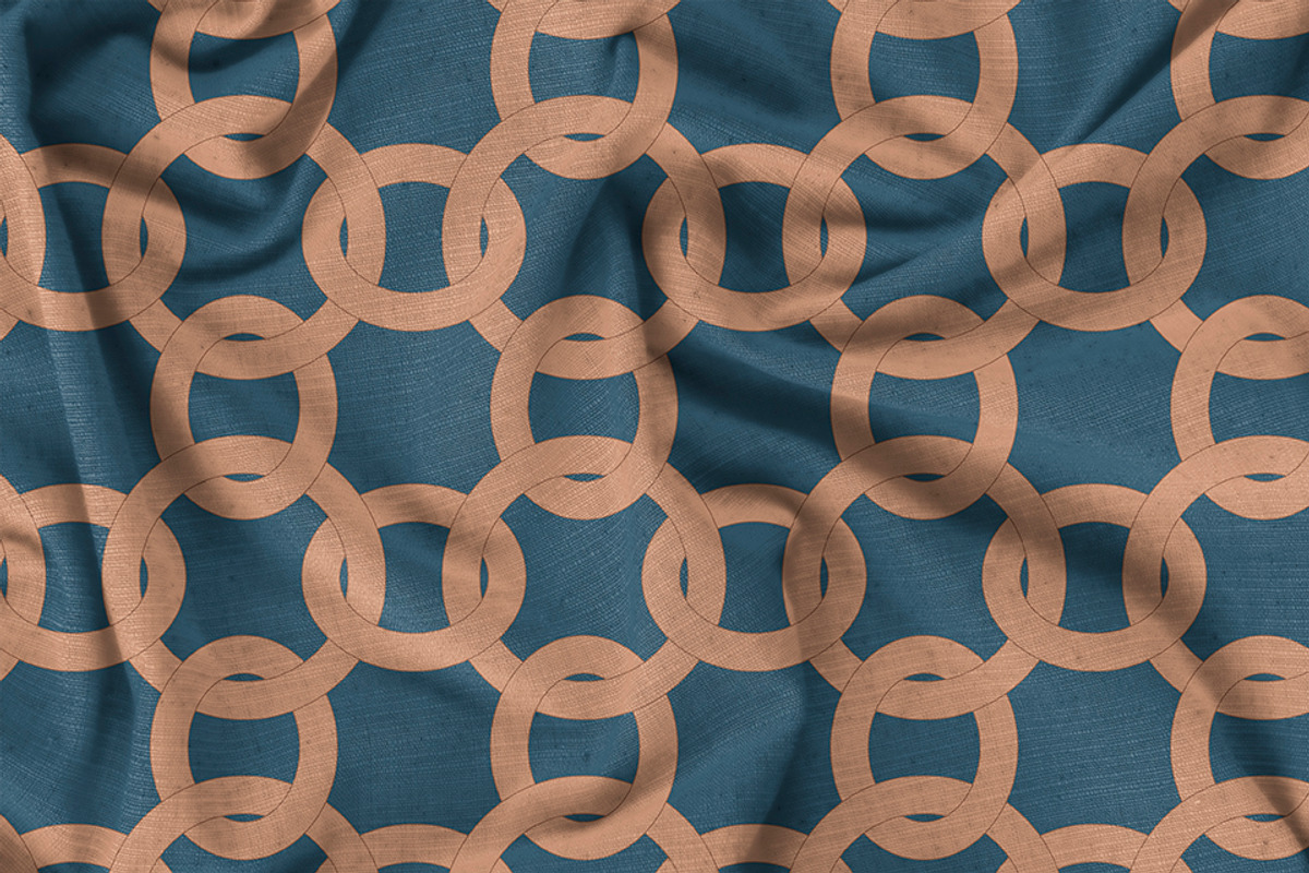 Circle Shape Geometric Pattern, a Pattern Graphic by StudioGlouna (Photo 3 of 7)