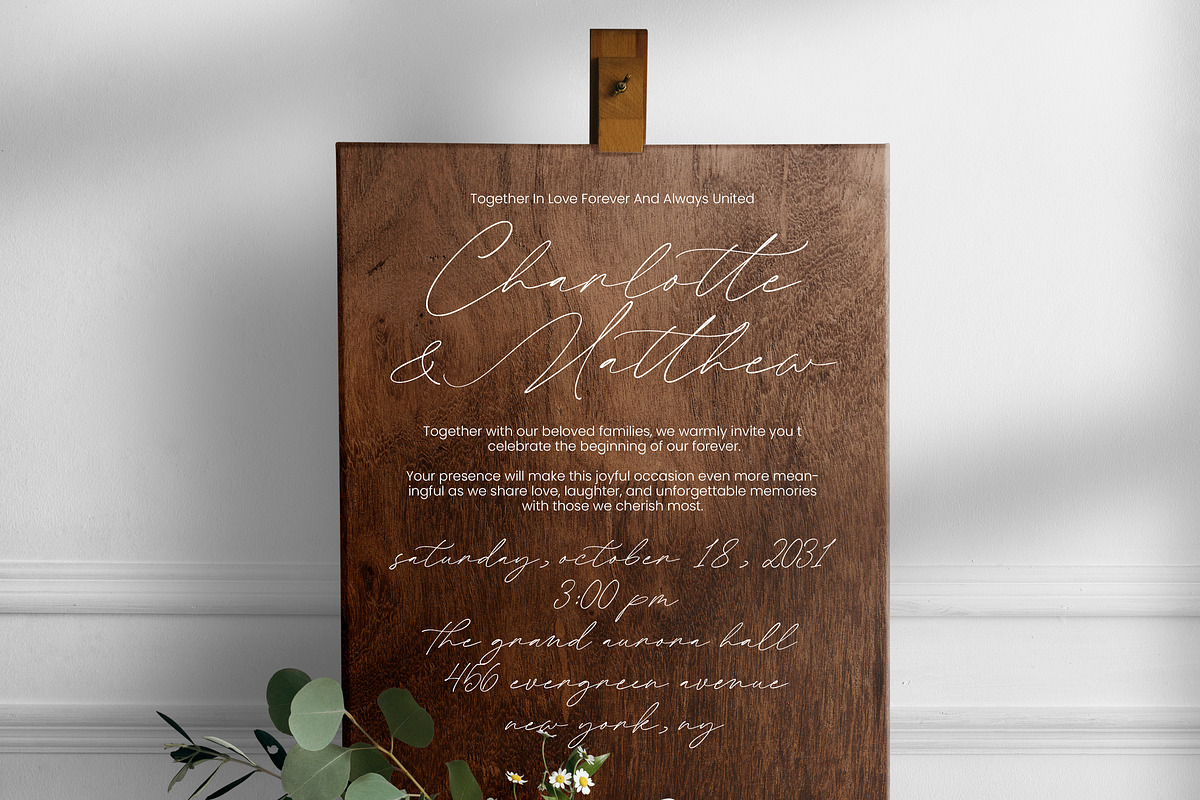 Melghita Elegant Calligraphy Script, a Script Font by Letterena Studios Script (Photo 9 of 10)