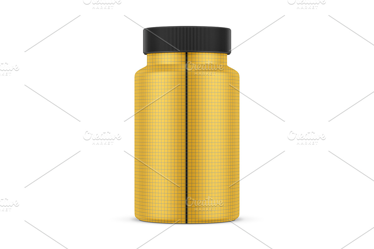 Pills Bottle Jar PSD Mockup, a Cups & Container Mockup by GreatFruit (Photo 3 of 6)