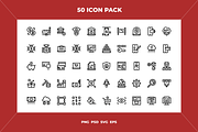 Fintech icons, an Outline Icon by Wencory (Thumbnail 1 of 2)