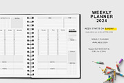 2024 Ultimate Planner Bundle Pack, a Stationery Template by MNT-Creator (Thumbnail 3 of 5)