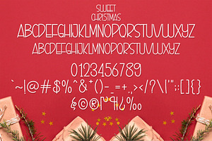 Sweet Christmas - Handwriting Font