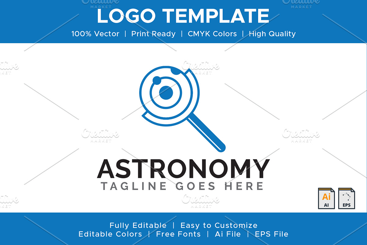 Science & Research Logo Template, a Branding & Logo Template by MG Graphics (Photo 1 of 7)