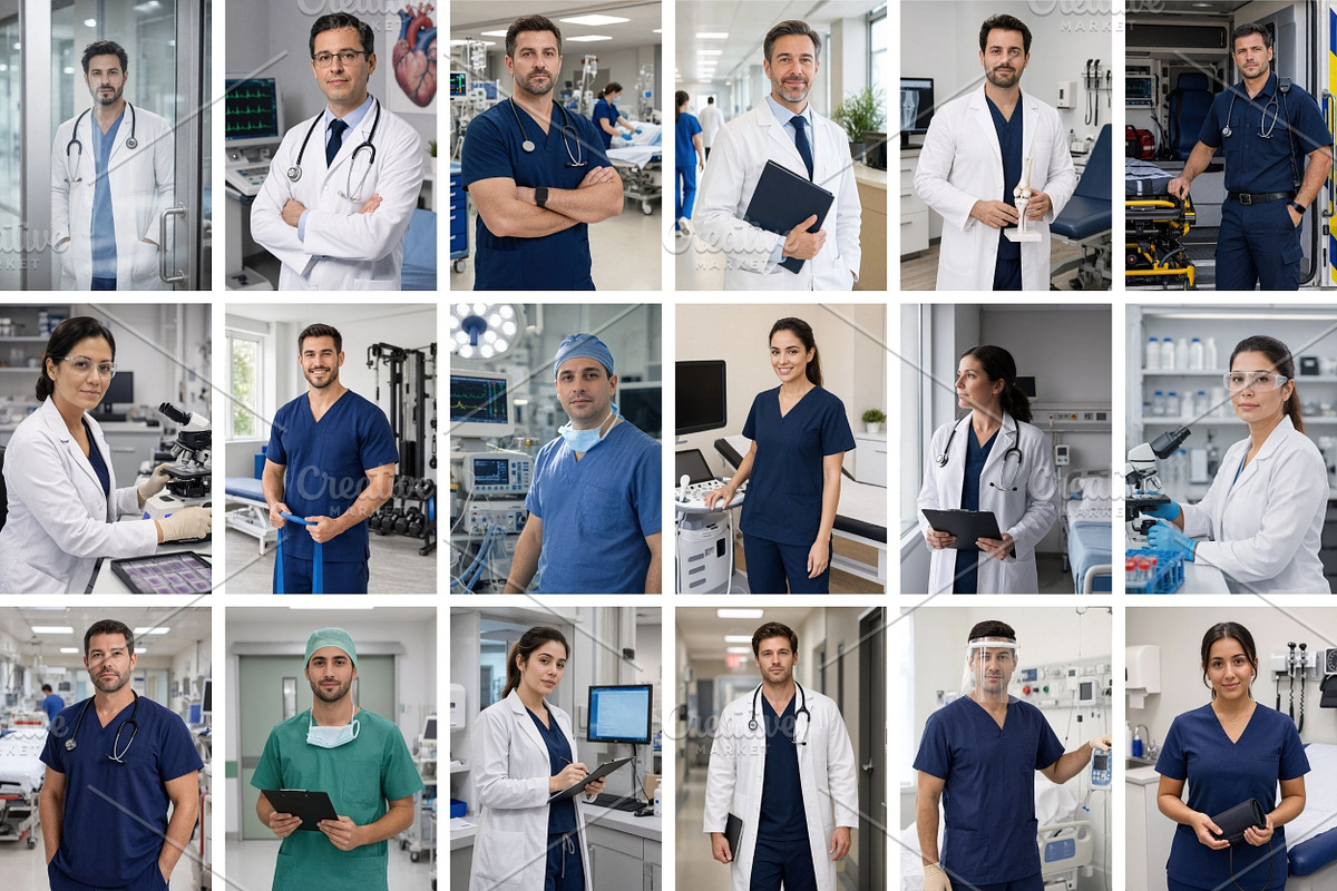 75 Medical Stock Photos Bundle, a Health & Medical Photo by Selenique Studio (Photo 9 of 10)
