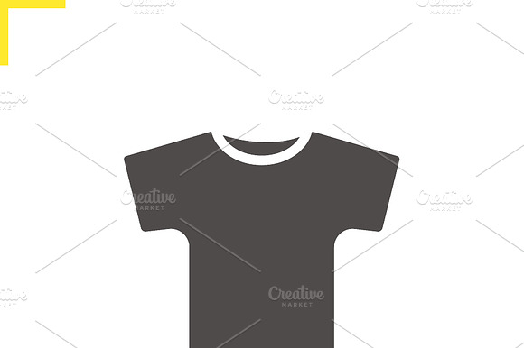 T Shirt Icon. Vector