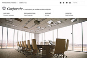 Corporate WordPress Theme, a WordPress Template by We Cobble (Thumbnail 2 of 5)