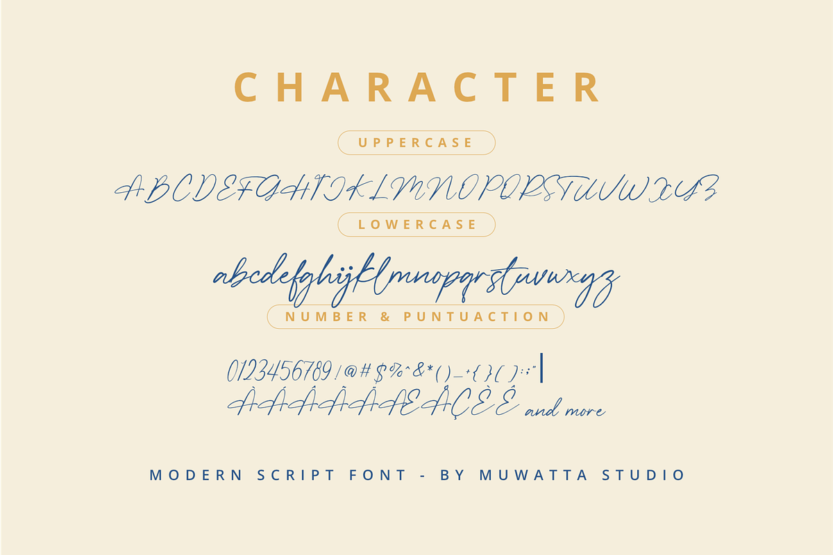 Bright Script, a Handwritten Font by Muwatta Studio (Photo 8 of 10)