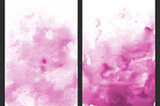 Pink Ombre Watercolor Backgrounds, a Texture Graphic by M. by mprintly (Thumbnail 4 of 6)