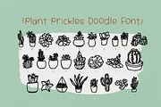 Plant Prickles Font, a Sans Serif Font by Katie Hill (Thumbnail 6 of 10)