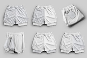 Mockups Shorts with Compression Line, a Shirt Mockup by Grow Design Craft Studio (Thumbnail 7 of 9)
