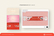 YouTube Branding Kit - Coquette Love, a Social Media Template by KloudCanvas (Thumbnail 3 of 7)