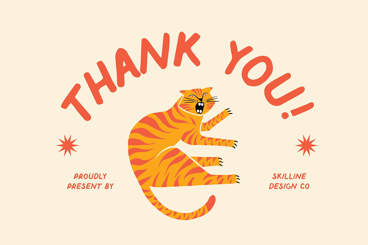 Tiger Illustrations Bundle, an Animal Illustration by Skilline Design Co. (Photo 10 of 10)