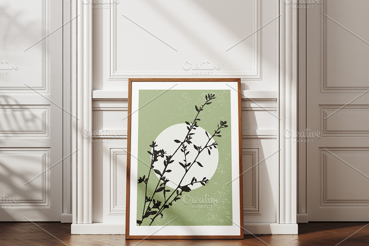 Minimalist Plant Printable Wall Art, a Background Graphic by C Design Studio (Photo 4 of 6)