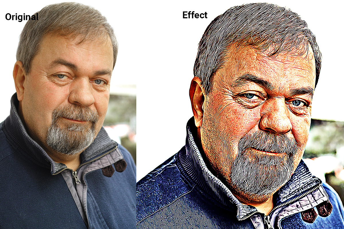 Pro Digital Oil Photoshop Action, an Action Add-On by Studio Retouch (Photo 4 of 13)