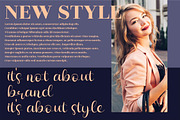 Hiratheria Script LS, a Script Font by GranzCreative (Thumbnail 11 of 14)