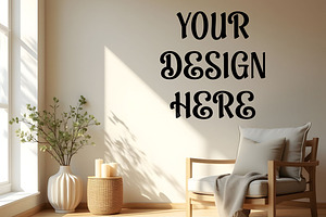 Wall Interior Mockup, an Advertising Mockup by Rami's Mockups