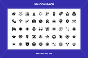 Stars icons, an Outline Icon by Wencory (Thumbnail 1 of 2)