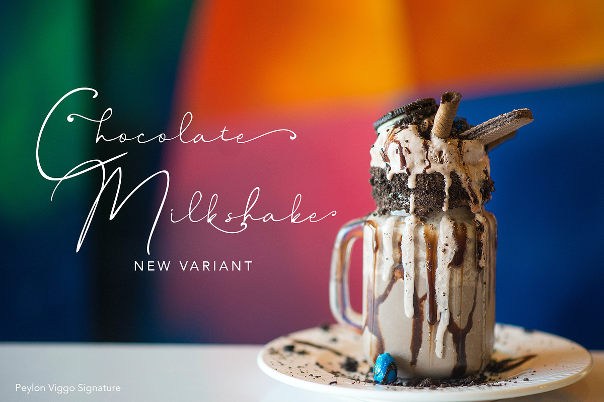 Peylon Viggo Signature, a Handwritten Font by madeDeduk (Photo 7 of 10)