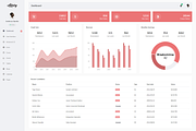 Admiry - Bootstrap 4 Admin Dashboard, a Bootstrap Template by Pichforest Studio (Thumbnail 2 of 3)