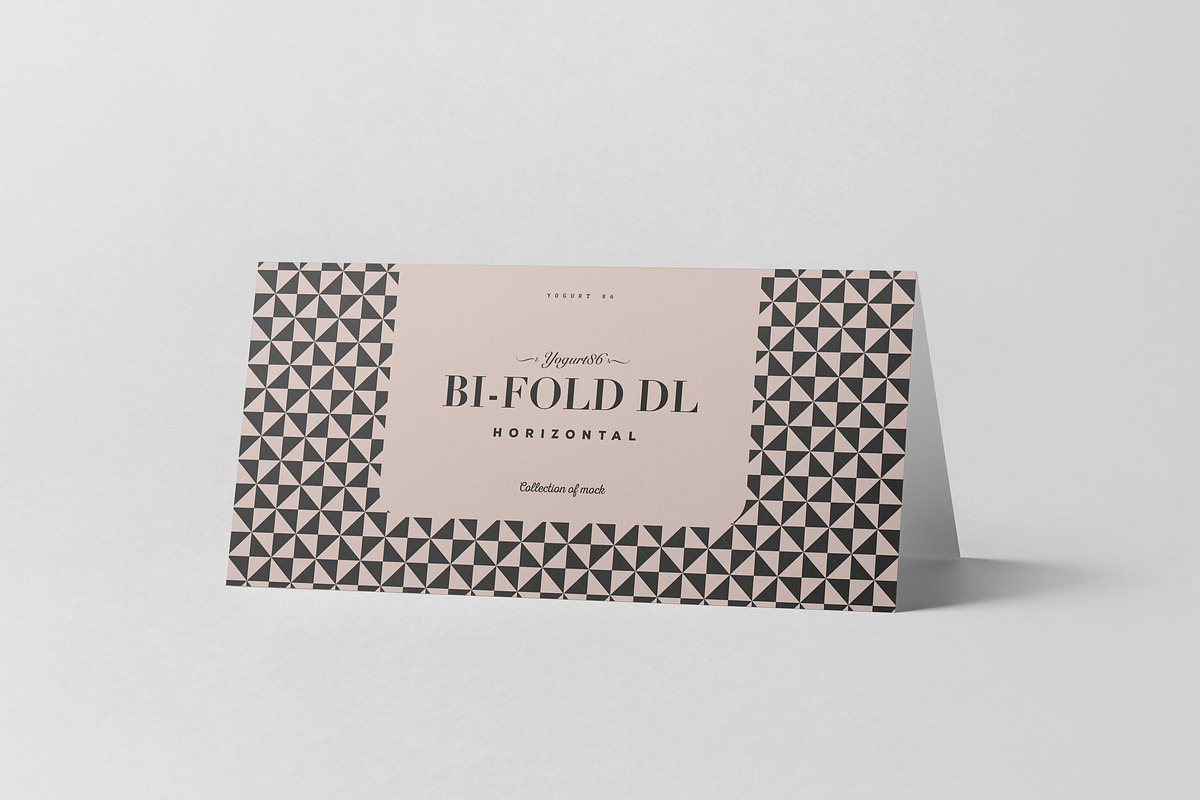 Bi-Fold DL Horizontal Brochure, an Advertising Mockup by Yogurt86 (Photo 8 of 18)