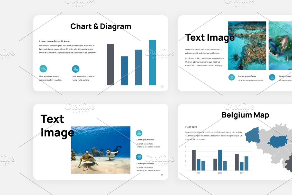 Ocean Scape Presentation, a Presentation Template by Interpitch (Photo 3 of 8)