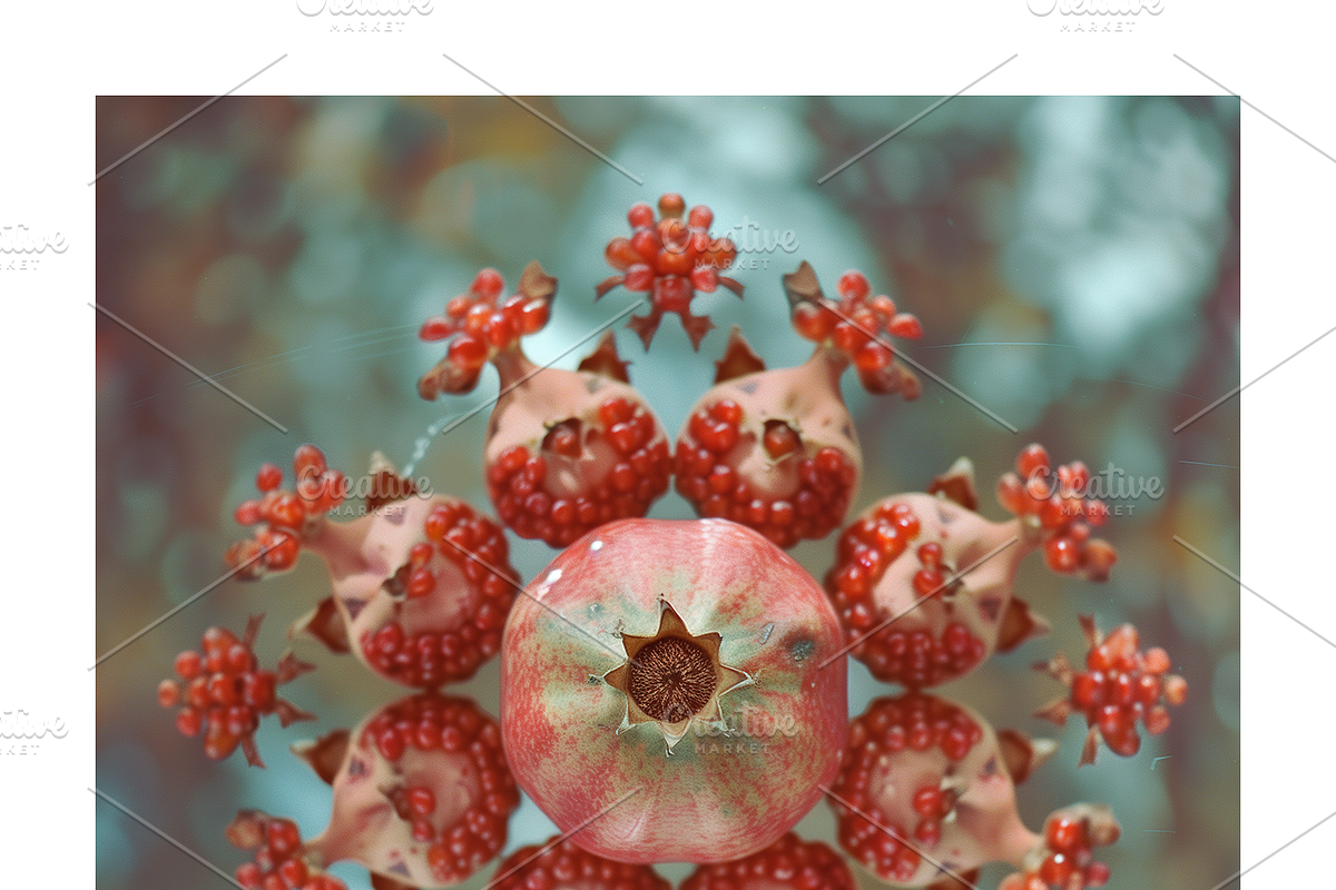 Muit Co · Retro Fruit Mandalas, a Food Illustration by milatovar (Photo 5 of 22)