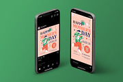 Red Creative Mothers Day Flyer, a Flyer Template by Neermana (Thumbnail 4 of 4)
