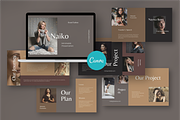 Naiko Brand - Canva Presentation, a Presentation Template by Inkofert (Thumbnail 1 of 9)