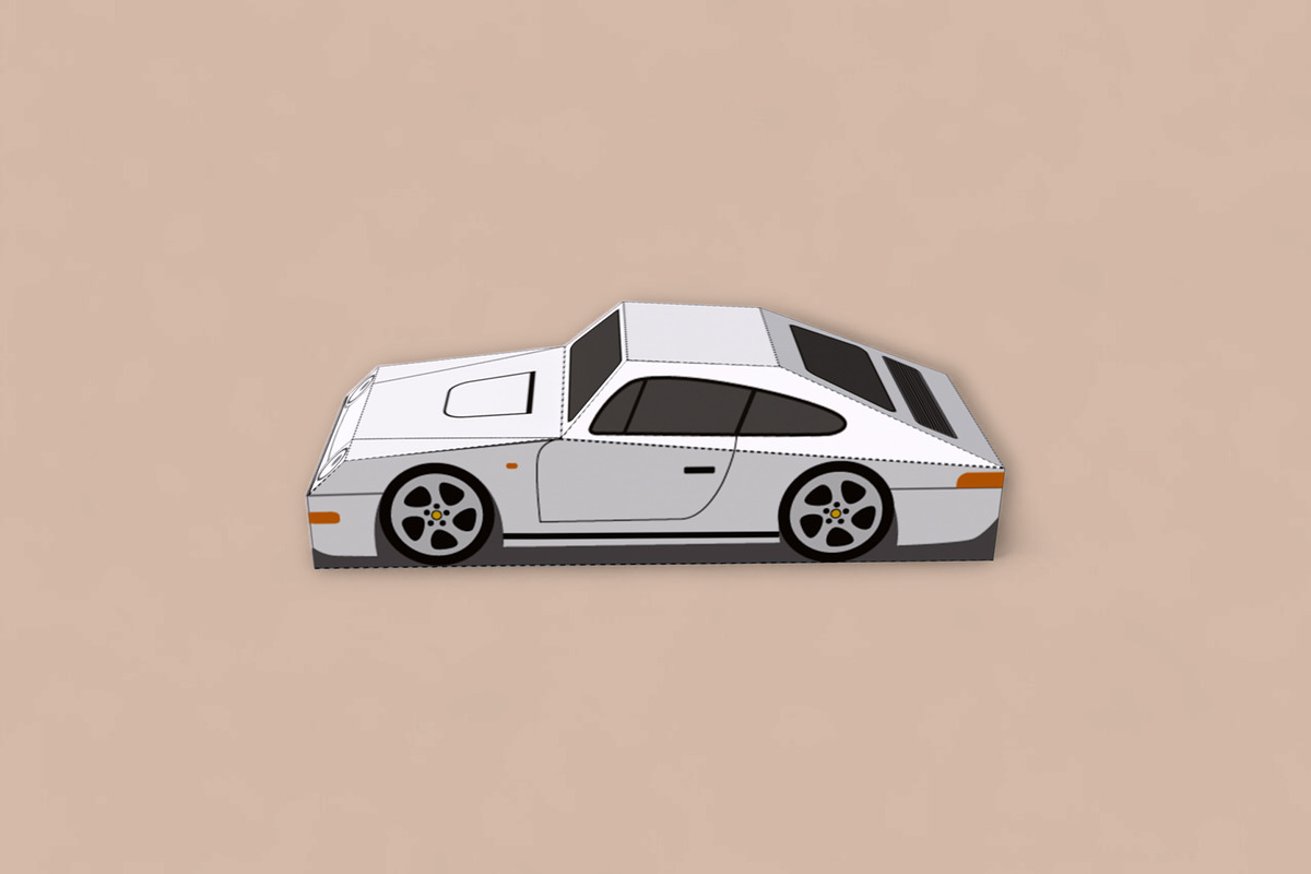 Car favor - 3d papercraft, a Templates & Theme by PAPER amaze (Photo 3 of 6)