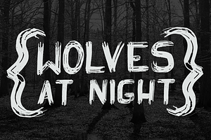 Wolves at Night
