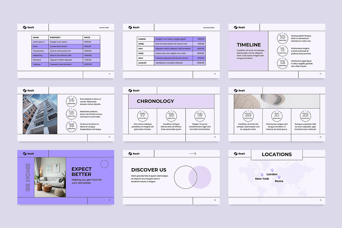 Real Estate PowerPoint Template, a Presentation Template by TemplatesNow! (Photo 8 of 13)