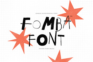 Fomba, a Sans Serif Font by vuuuds