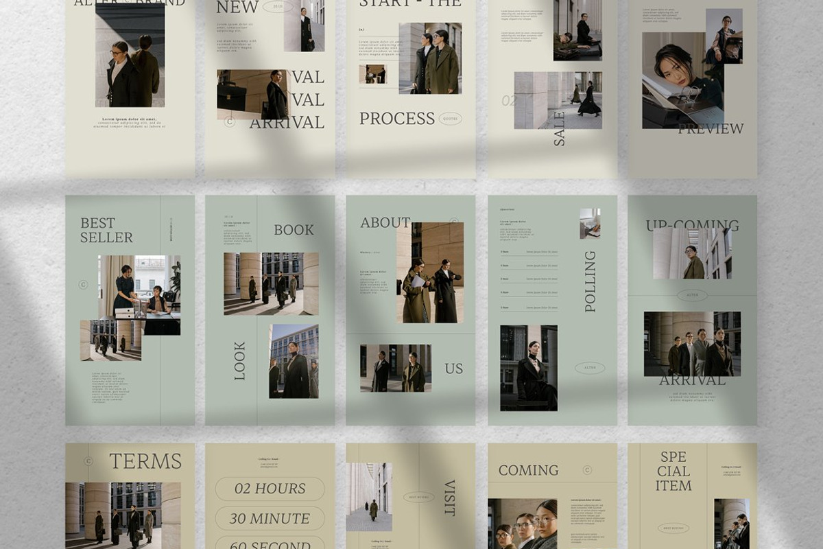 10 in 1 BUNDLE Instagram Templates, a Social Media Template by Creative Zeune (Photo 7 of 24)