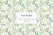 Sale- Herbal Greens Design Set, an Illustration by Art by Lin (Thumbnail 5 of 8)