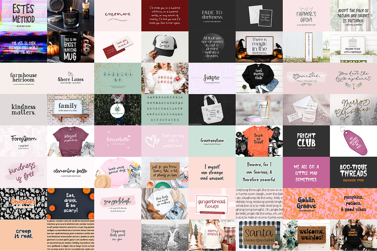 Handlettered Font Bundle, Volume 2, a Handwritten Font by Beck McCormick (Photo 5 of 15)