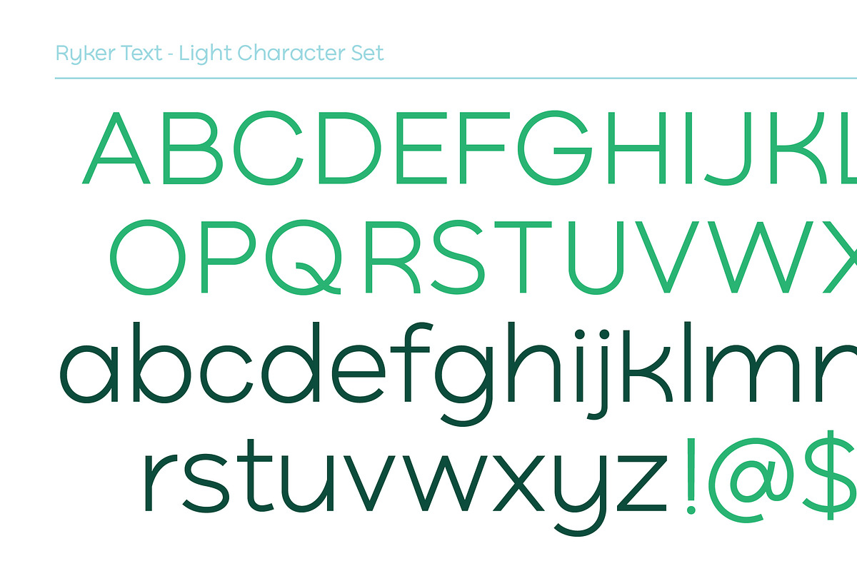 Ryker, a Sans Serif Font by HeadFirst (Photo 9 of 15)