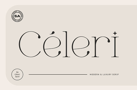 Céleri - Modern Serif
