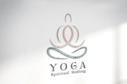 Minimal Yoga Logo Template, a Branding & Logo Template by YUDesignStore (Thumbnail 4 of 8)