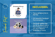 Greetings Content Facebook Posts, a Social Media Template by emcrea (Thumbnail 5 of 9)