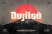 Dujitsu Font, a Sans Serif Font by Indieground Design Inc. (Thumbnail 1 of 5)