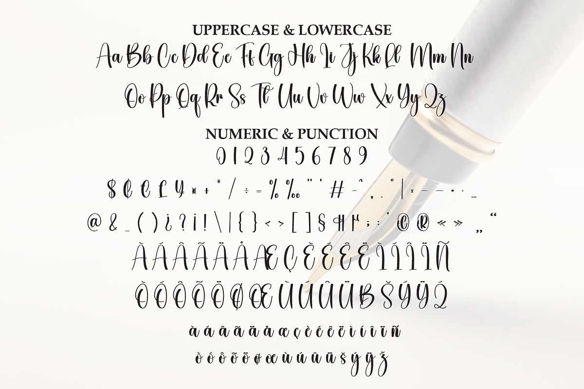 Calligraph | Script Font, a Handwritten Font by Scratchones (Photo 7 of 8)