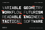 TBJ Monodrip Inktrap Monospace, a Sans Serif Font by Taboja Studio (Thumbnail 6 of 15)