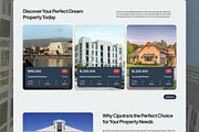 Ciputra - Real Estate Website, a Landing Page Template by FIBRINOSÄ (Thumbnail 4 of 6)