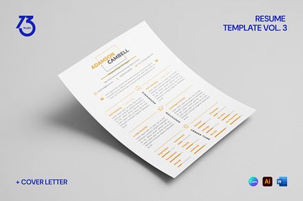 Resume Template Vol. 3