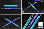 Realistic Pen Mockup, a Pens & Pencil Mockup by Nathatype (Thumbnail 1 of 9)