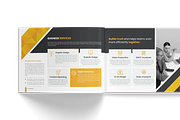 Horizontal Annual Report Brochure, a Brochure Template by TheBrightGrap (Thumbnail 6 of 19)