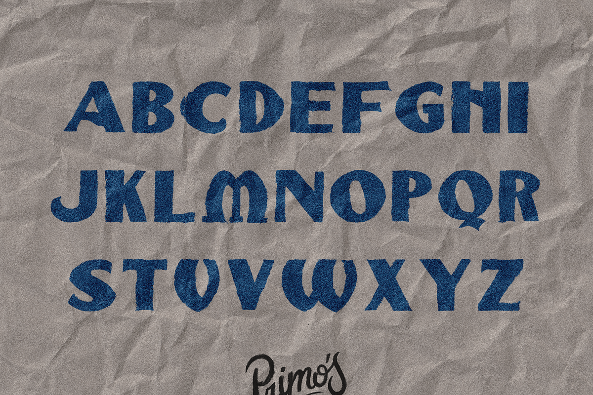 Old Fat and Fancy Vintage Font, a Sans Serif Font by Mr. Chronos (Photo 4 of 4)
