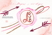 Love stamps, envelopes, a Texture Illustration by LABFcreations (Thumbnail 6 of 7)